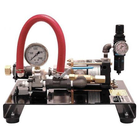 Wheeler-Rex 32150 Pneumatic Test Pump,3/4 In,.5 Gpm