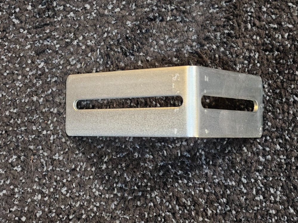 (QTY 10) T Slot Stainless Steel L Bracket 4" x 5" x 2", Angle And Corner Bracket