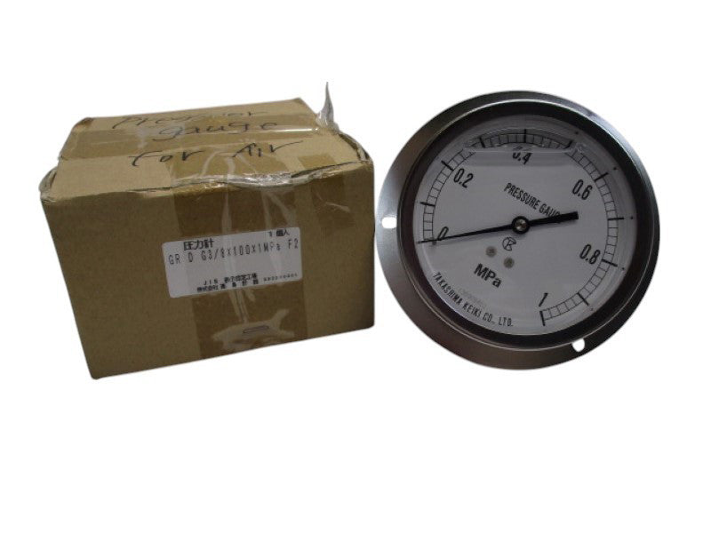 TAKASHIMA GRDDG3/8X1001MPA PRESSURE GAUGE 1MPA  NSMP