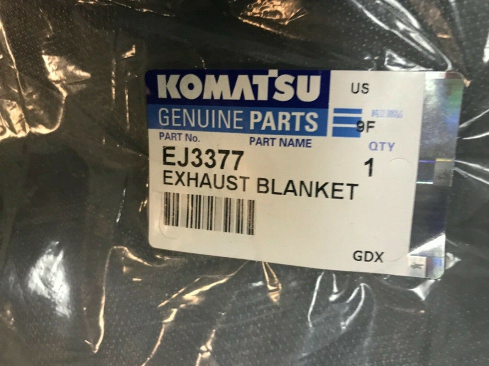NEW  EJ3377 EXHAUST BLANKET GENUINE OEM Komatsu