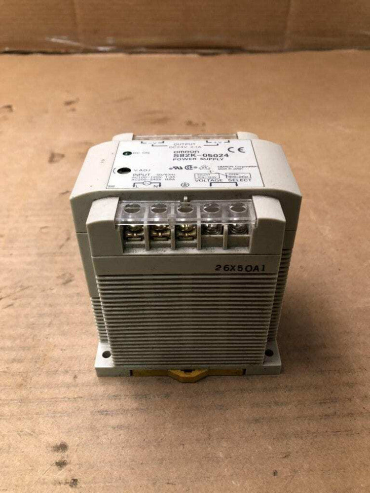 Omron S82K-05024 Switching Mode Power Supply 24V 2.1A 100-120V 200-240V