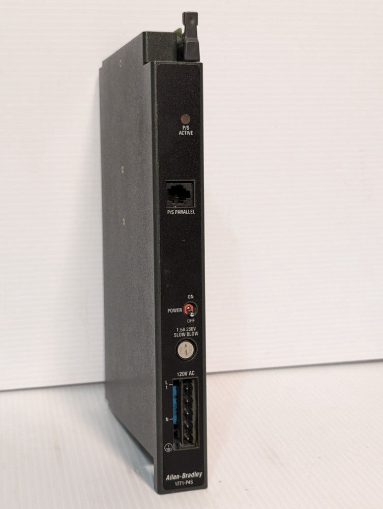 Allen Bradley 1771-P4S Power Supply Module, Series B, 120VAC as pictured
