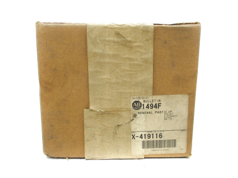 ALLEN BRADLEY X-419116 (BR/WH) NSFS