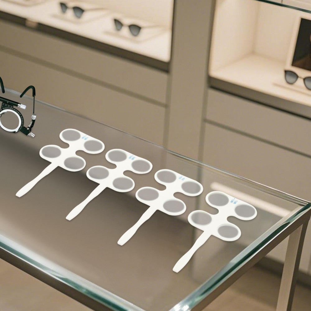 4PCS Optical Optometry Flip Trial Lens Flipper Handle Kit For Confirmation Test