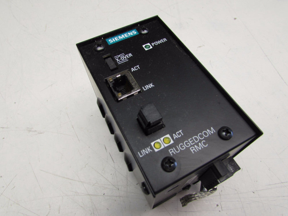 SIEMENS RUGGEDCOM RMC MEDIA CONVERTER 6GK60010AC030DA0 XLNT CONDITION MAKE OFFER