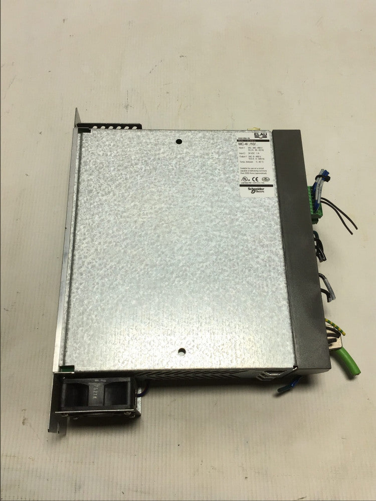 Elau MC-4/11/10/400 PacDrive MC 4 Servo Drive HW:E0N603 SW:00.20.01 