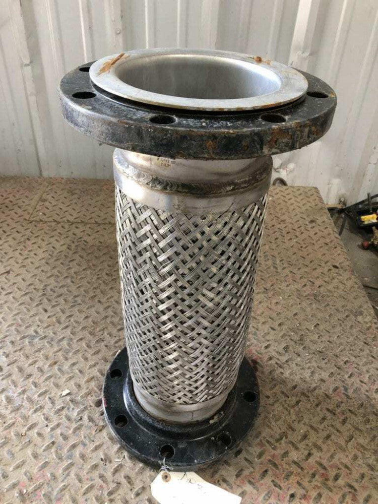 6" X 22-1/2" Flanged Braided Stainless Steel Flexible Hose / Expansion Joint