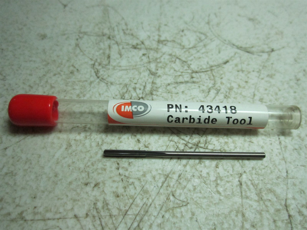 IMCO (43418) R10 #42 0.0935 Diam x 1/2 x 2 MG 4 Flute Straight Flute RH Reamer