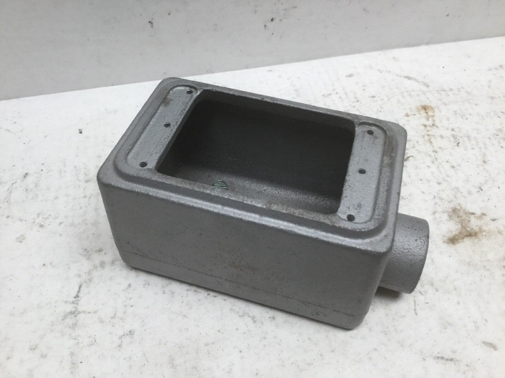 Appleton 3/4” Unilet Type FDE Conduit Single Gang Box 25cu in