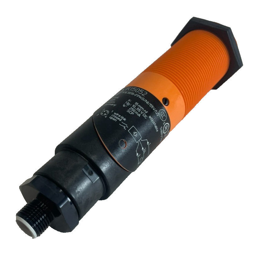 NEW IFM EFECTOR KI5052  CAPACITIVE SENSOR KIE3015-FPKG/NI/55V/US-100-DPX-KI5052