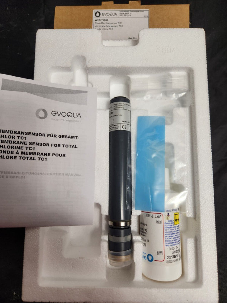 NEW Evoqua W3T171787 CHLOR-MEMBRANE Sensor TC1