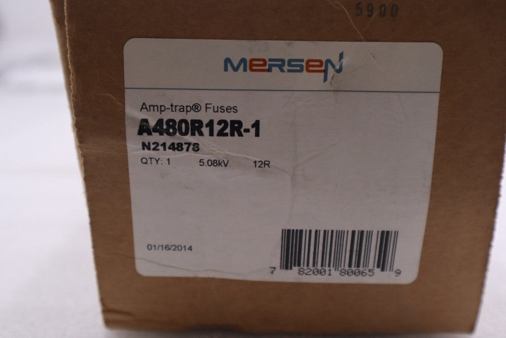 MERSEN A480R12R-1HE / A480R12R1HE AMP-TRAP FUSE STOCK L-28