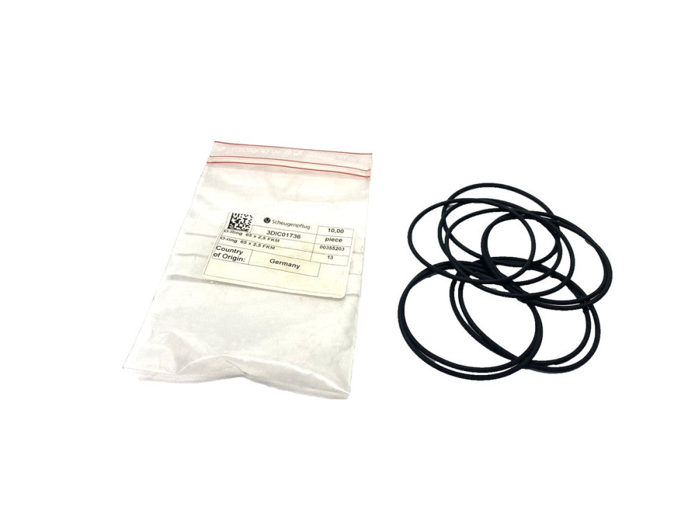Scheugenpflug 3DIC01736 O-Ring 65mm ID x 2.5mm Thickness FKM LOT OF 10