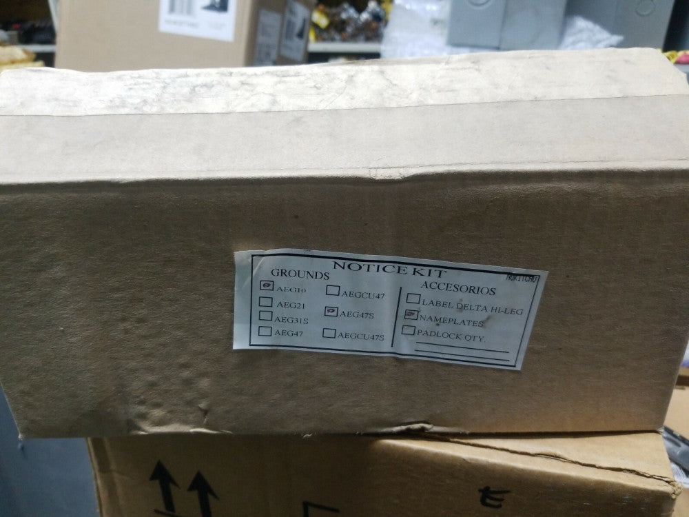 NEW OLD STOCK GE GENERAL ELECTRIC SPECTRA SERIES PANELBOARD GROUND AEG47S