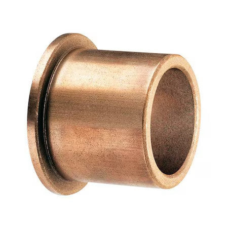 Oilite Ff1011-02B Flanged Sleeve Bearing,3/4 In Bore,Pk10