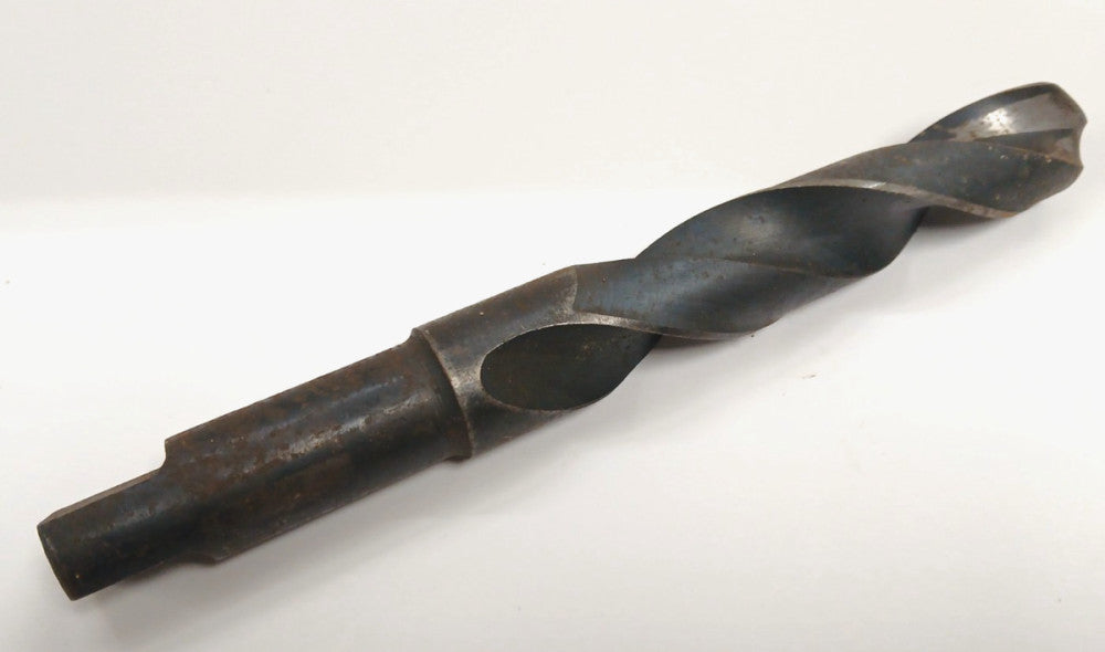 CLE-FORGE 7/8 TAPER SHANK TWIST DRILL BIT 2 FLUTE HS MT2 OAL 7-9/16" LOC 4-1/2"