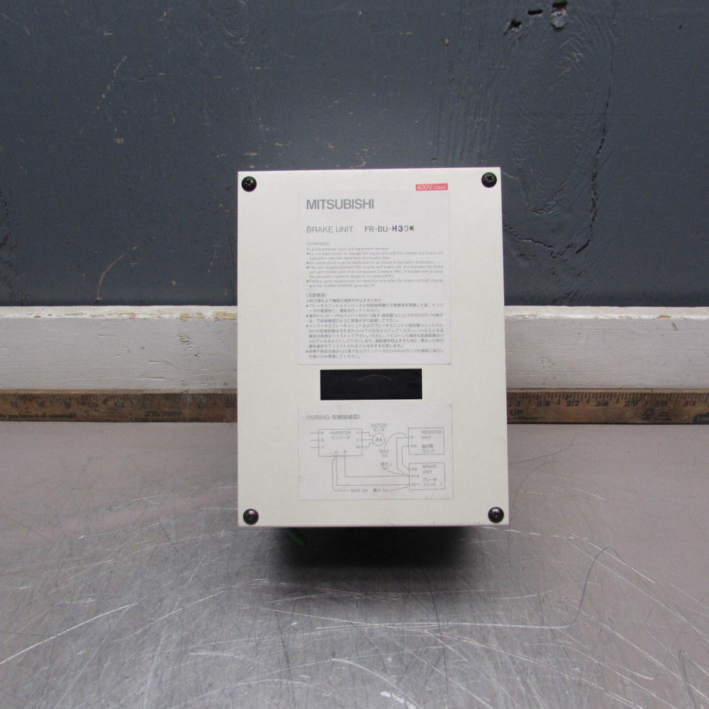 MITSUBISHI BRAKE UNIT MD#FR-BU-H30K 800VDC  NICE USED TAKEOUT !MAKE OFFER!