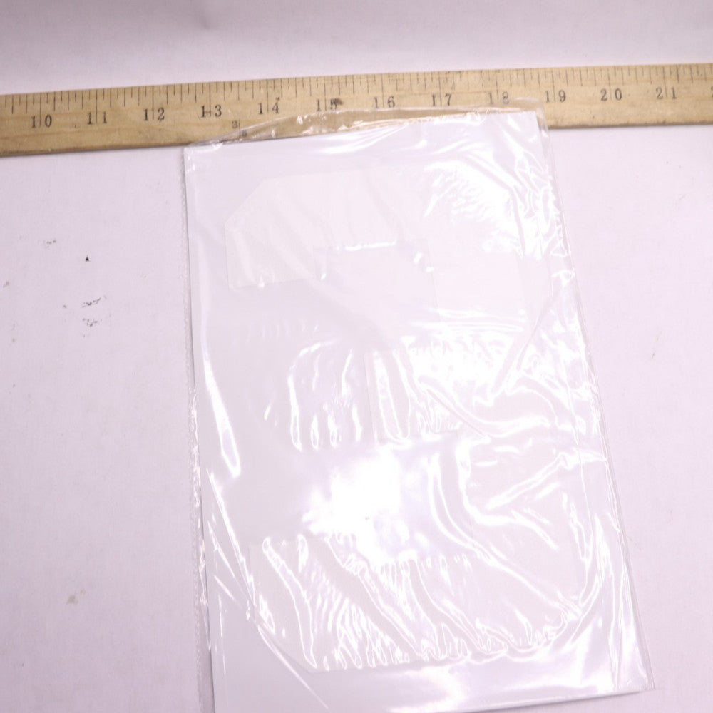 (5-Pk) Transfer Express Champ Number 3 White 8" NE05CP1WH8D3