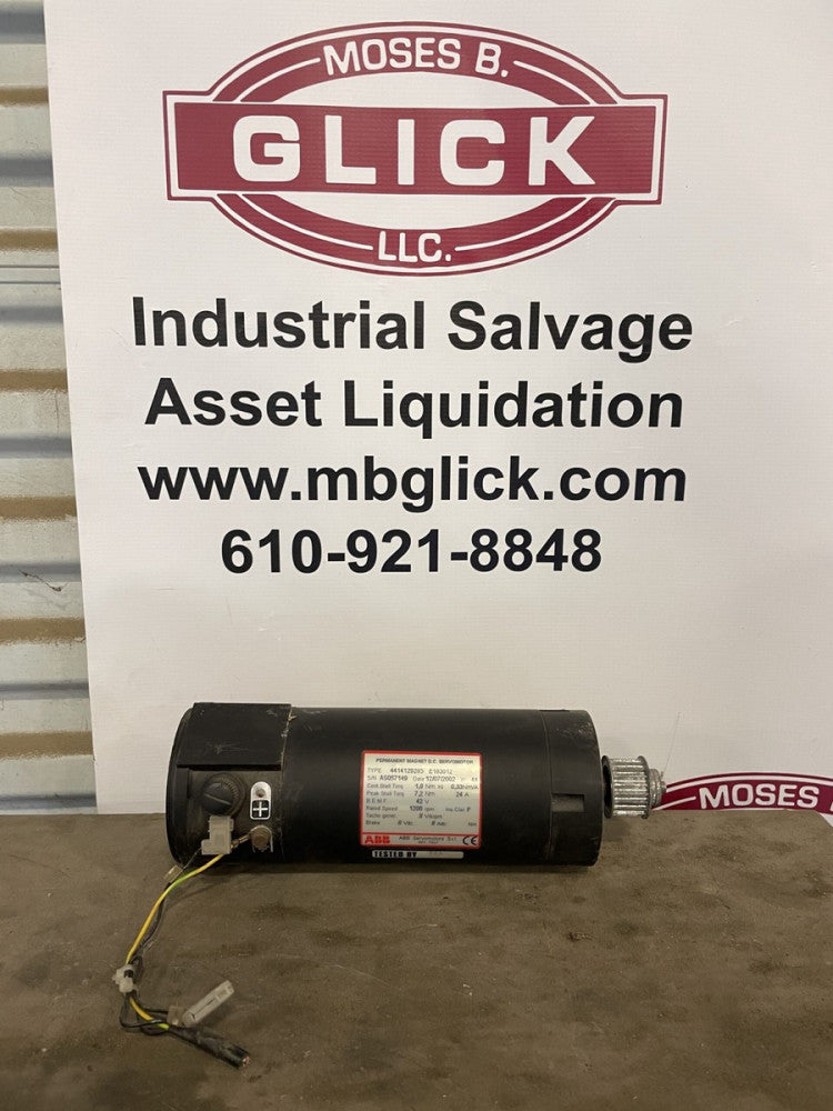 ABB PERMANENT MAGNET D.C. SERVOMOTOR TYPE 4414129285