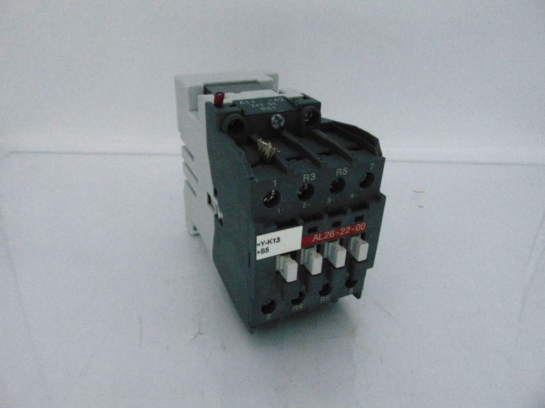 ASEA BROWN BOVERI AL26-22-00 24V DC CONTACTOR USED