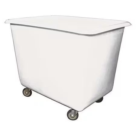 Royal Basket Trucks G20-Whx-Pga-4Unn Cube Truck,7/8 Cu. Yd.,800 Lb. Cap,White