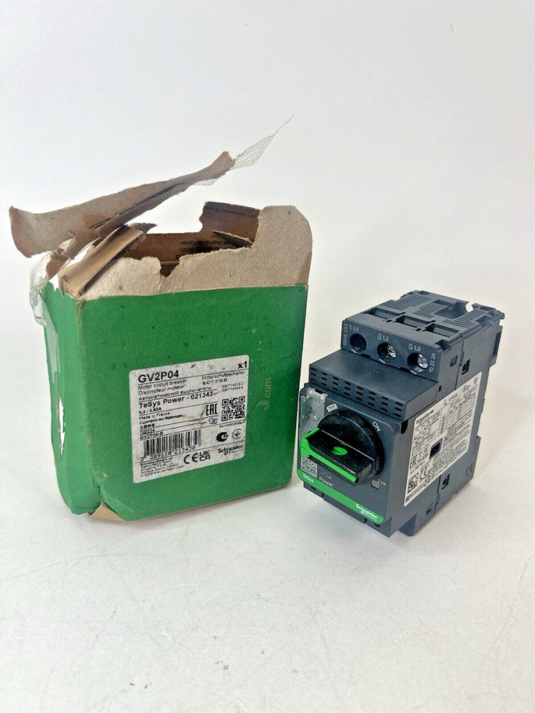 SCHNEIDER TeSys Deca Motor Circuit Breaker GV2P04
