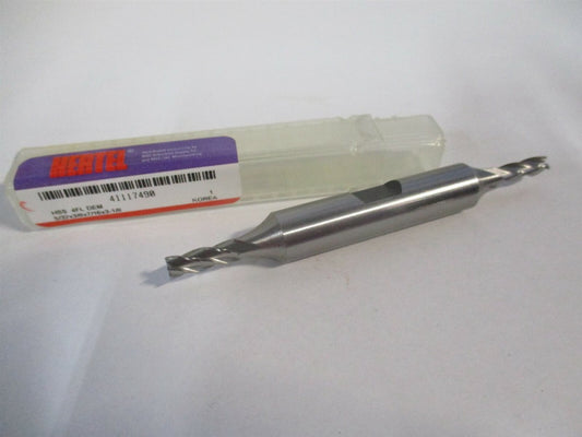 (E1051010) 5/32" x 7/16" x 3/8" x 3-1/8" OAL HSS 4 Flute Square End Mill 