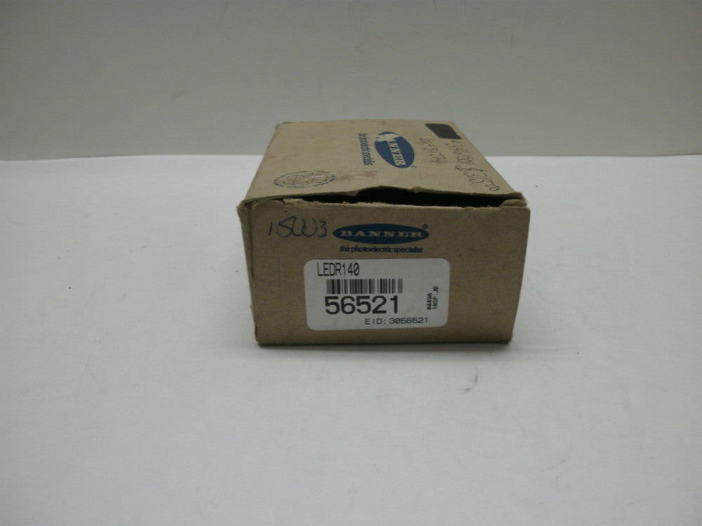 BANNER LEDR140/56521 PRESENCEPLUS LIGHT SOURCE VISIBLE RED LED NEW IN BOX