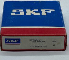 SKF 6206 2ZNRJEM Deep Groove Ball Bearing, Bore 30mm Width 16mm 
