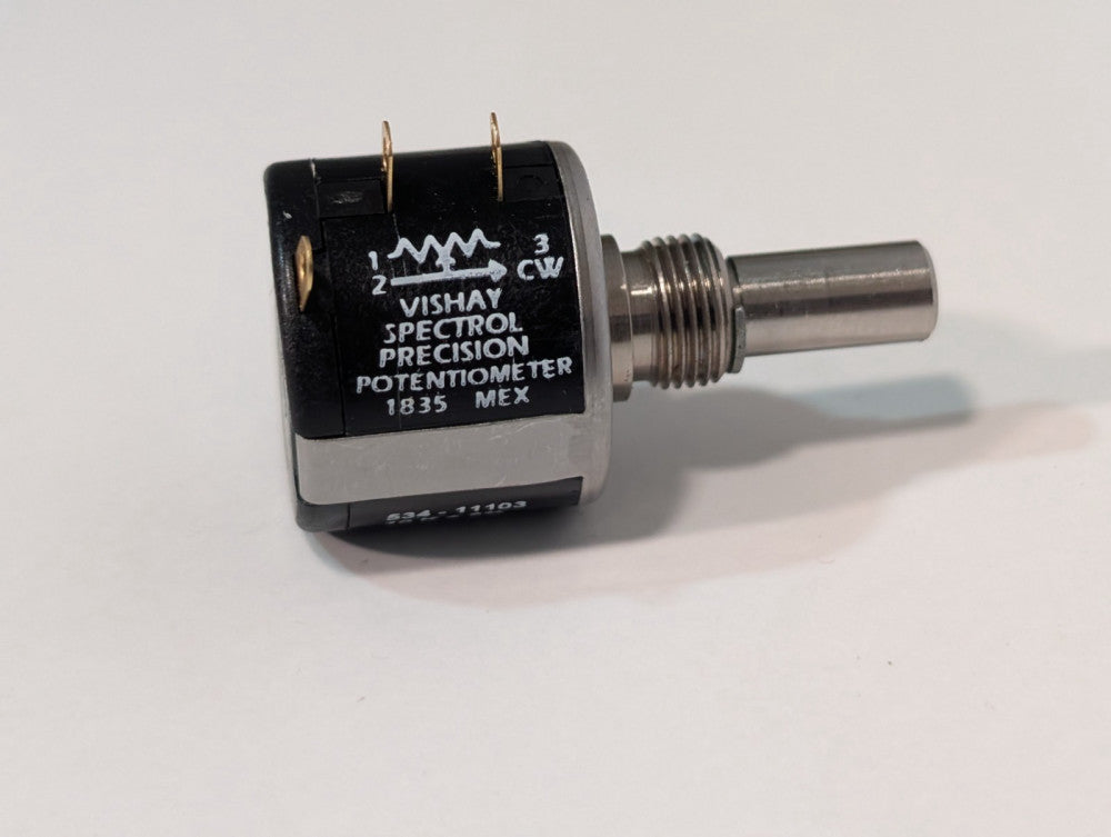Vishay 534-11103 Precision Rotary Potentiometer, 10K +/- Ohm Resistance