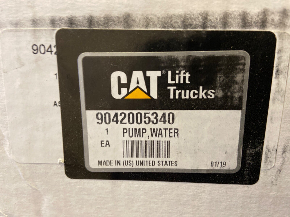 New Genuine CAT Equipment Water Pump, 9042005340 Forklift Lift Truck, Mitsubishi