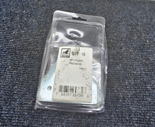 (QTY 10) TISCO 491-212262: OVERLAP SECTION FOR NEW HOLLAND REPLACES 706424