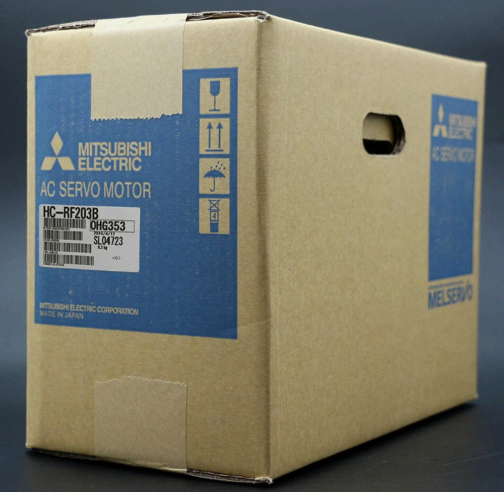 One Brand New MITSUBISHI HC-RF203B Servo Motor