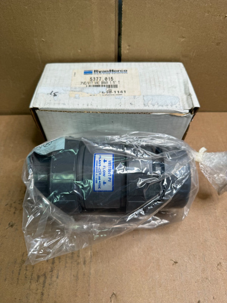 RYAN HERCO VBS150VT-PV 1-1/2" VACUUM BREAKER, PVC, NEW-OPEN BOX! MAKE OFFER!