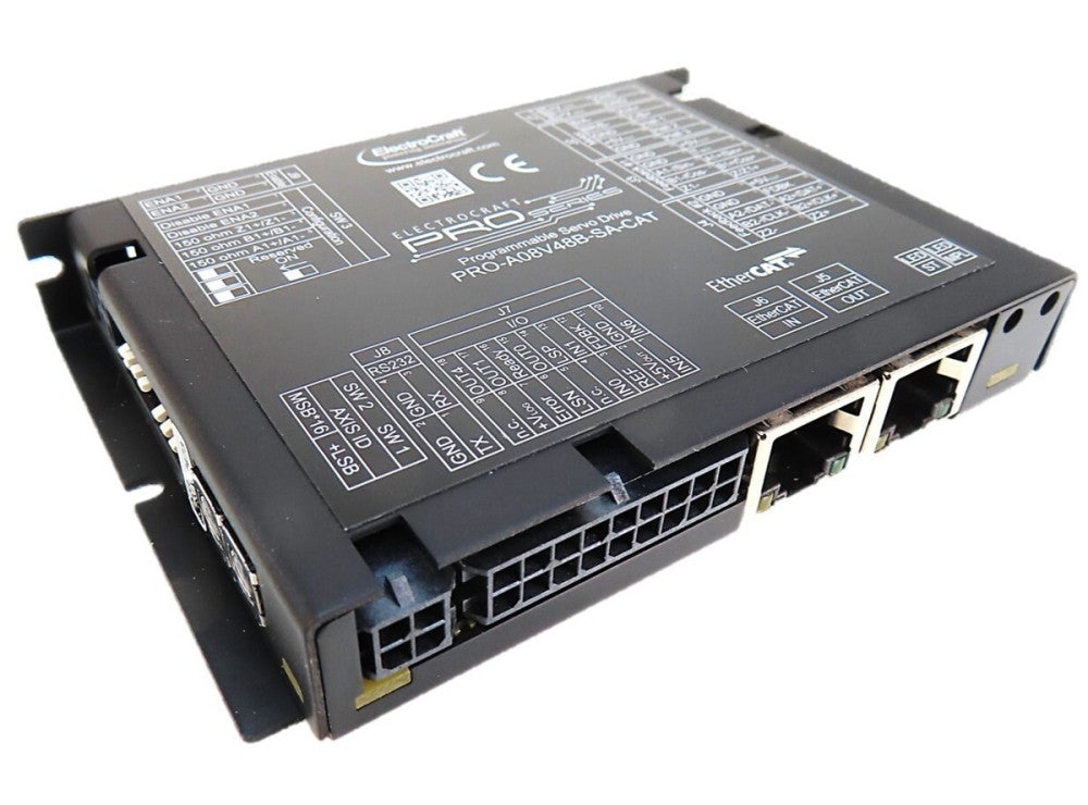 ElectroCraft  PRO-A08V48B-SA-CAT  PRO Series EtherCAT DC Servo Drive  NEW IN BOX