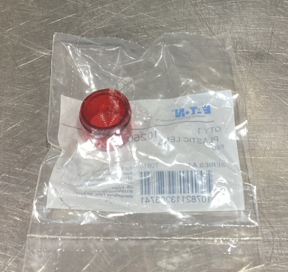 NEW EATON / Cutler Hammer 10250TC21 Series A4 Red Plastic Lens Qty 1