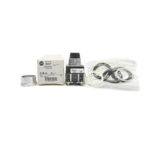 ALLEN BRADLEY 800T-QB10 SER. T 120VAC (WH) NSMP