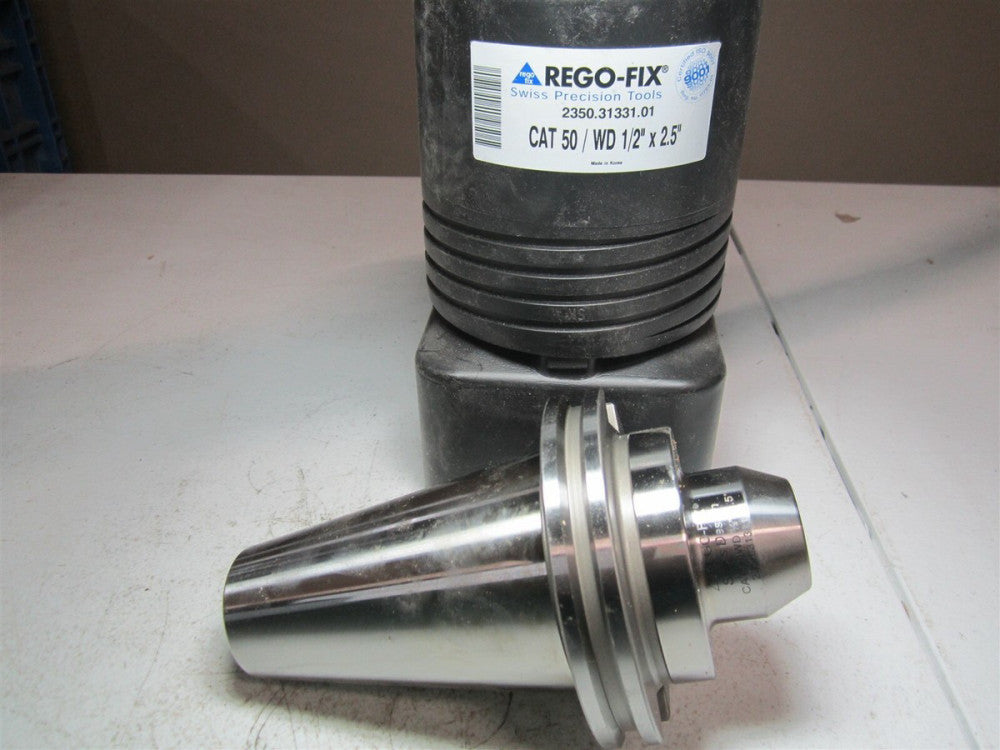 Rego-Fix (2350.31331.01) CAT 50 WD 1/2" x 2.5" Chuck Adapter Tool Holder