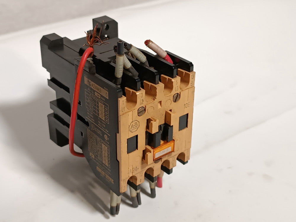 Allen Bradley 100-A24NA3 Contactor, Series C, 24A, 600Vac, Used, Free USA Ship