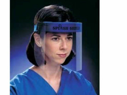 (Box of 24) SPLASH SHIELD # 4505 Full Face Shield Clear (NEW)