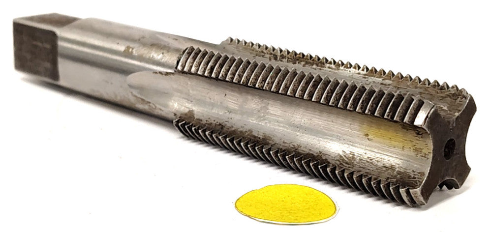 GREENFIELD 1"-12 PLUG TAP 4 FLUTE 5-1/4" OAL HSS