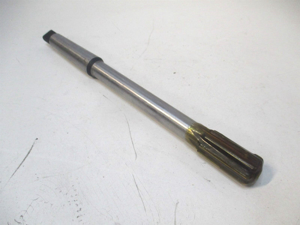 11/16" x 9" OAL 9Fl High Speed Steel Straight Shank Expansion Chucking Reamer 