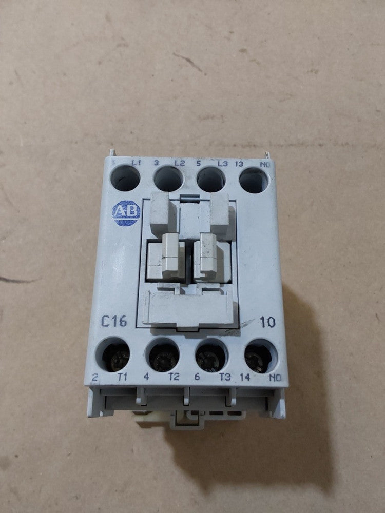 ALLEN BRADLEY 100-C16*10 SER B CONTACTOR 110/120V COIL
