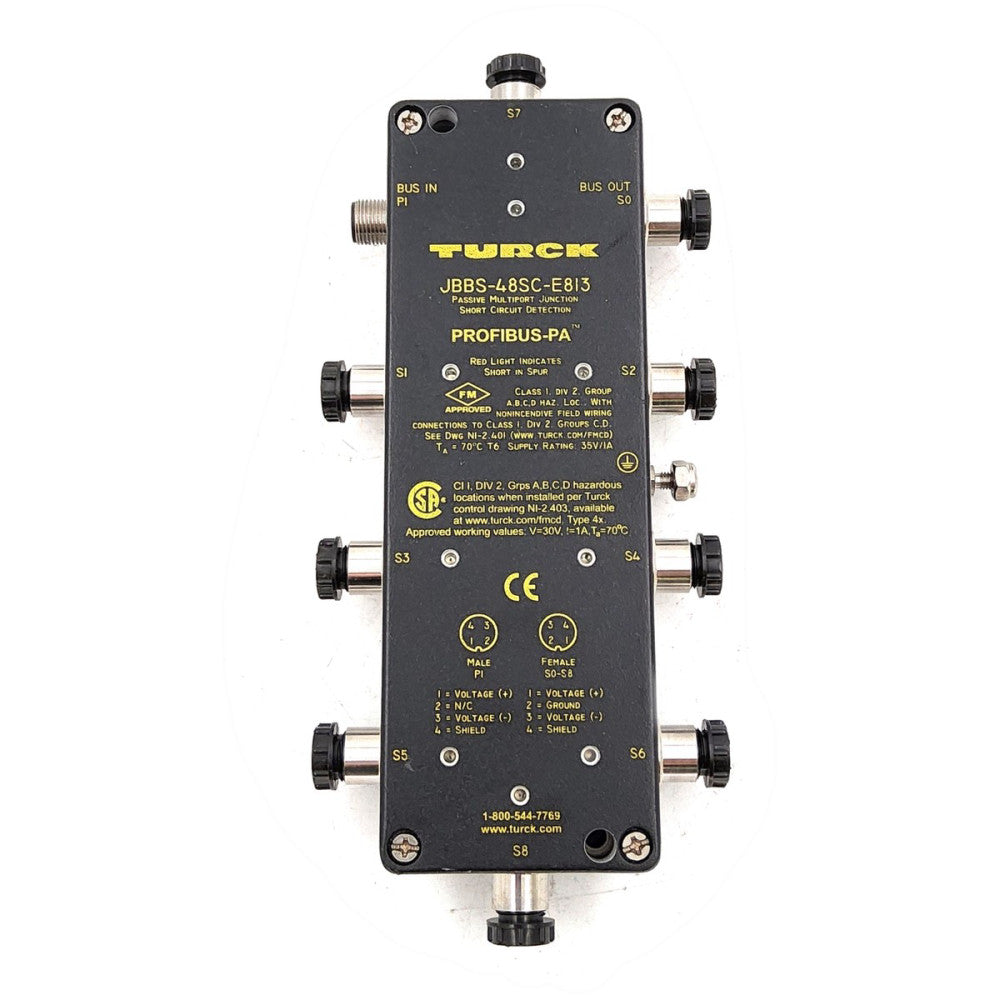 TURCK JBBS-48SC-E813/EX PROFIBUS-PA MODULE