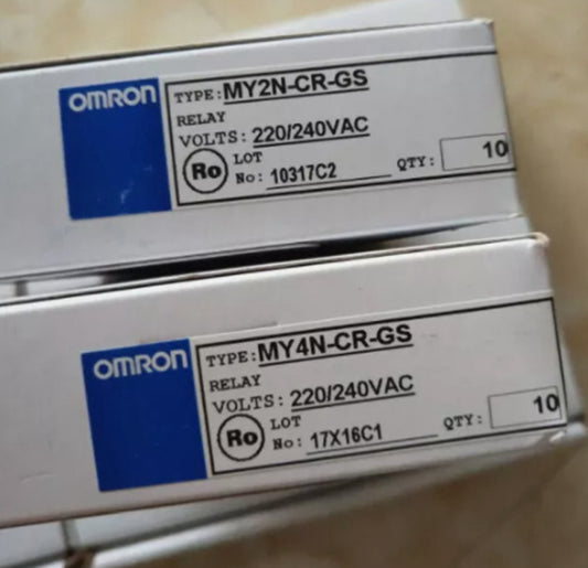 10PCS/One Brand New Omron MY4N-CR-GS Relays 220/240VAC