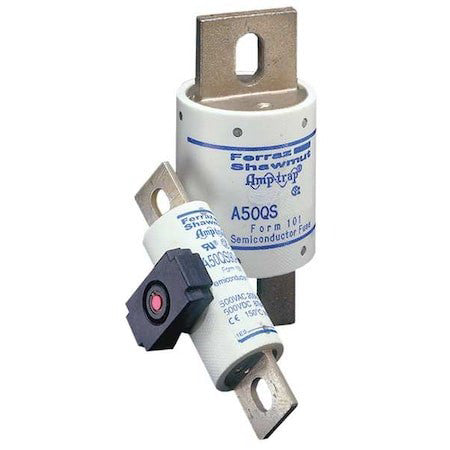 Mersen A50qs250-4 Semiconductor Fuse, A50qs Series, 250A, Fast-Acting, 500V Ac,