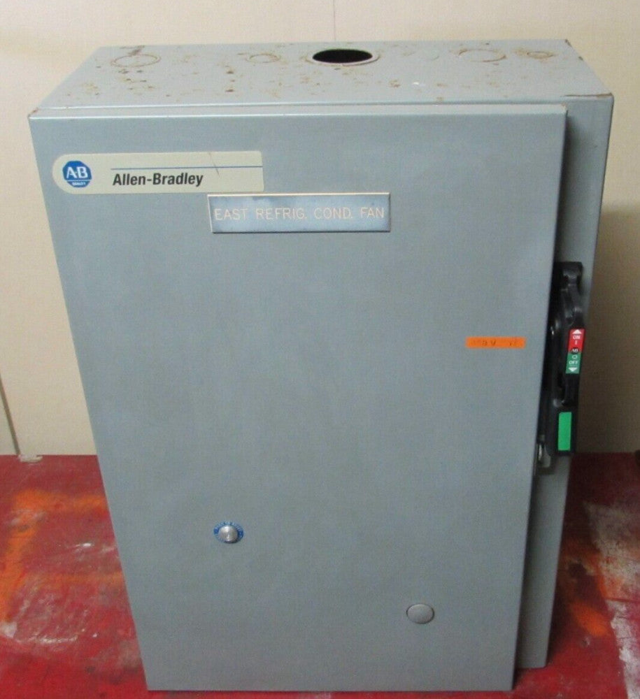 ALLEN BRADLEY 513-DAB-6P-47 SIZE-3 COMBINATION STARTER,480V/50hp ,w/BREAKER!
