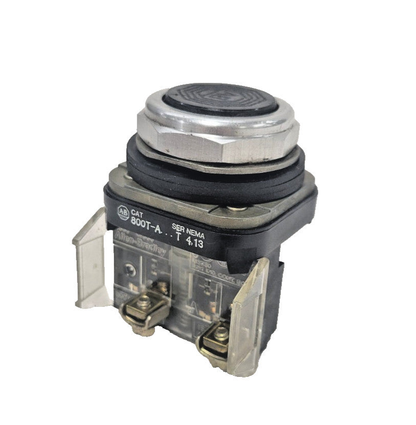 ALLEN-BRADLEY NEMA 4.13 800T-A SER T CONTACT BLOCK BLACK PUSH BUTTON