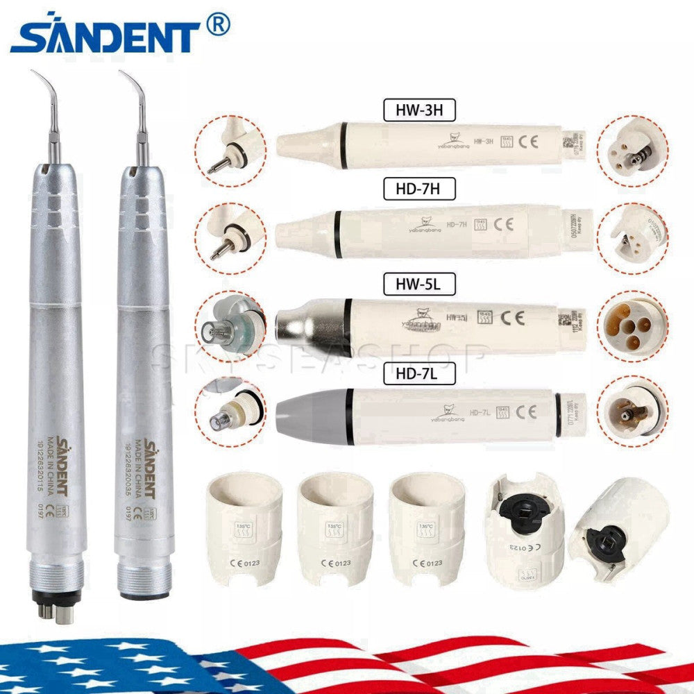 Dental Hygiene Super Sonic Air Scaler 2/4Holes /Scaling Handpiece/Torque Wrench
