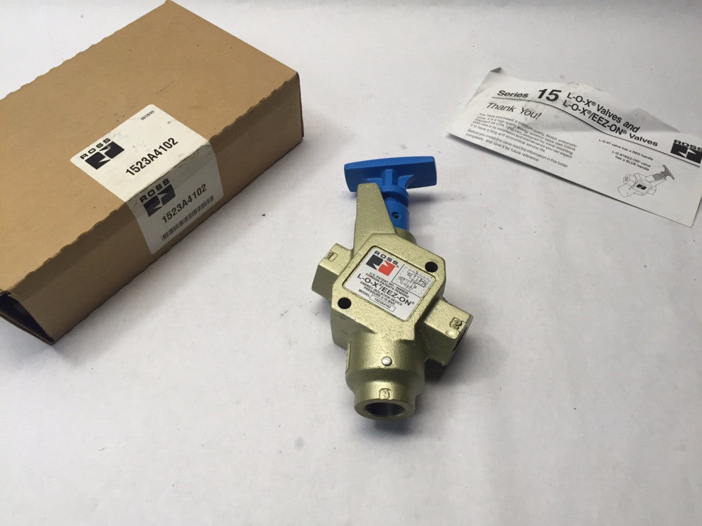 Ross Model 1523A4102 L-O-X/EEZ-ON Energy Isolation Pressure Valve